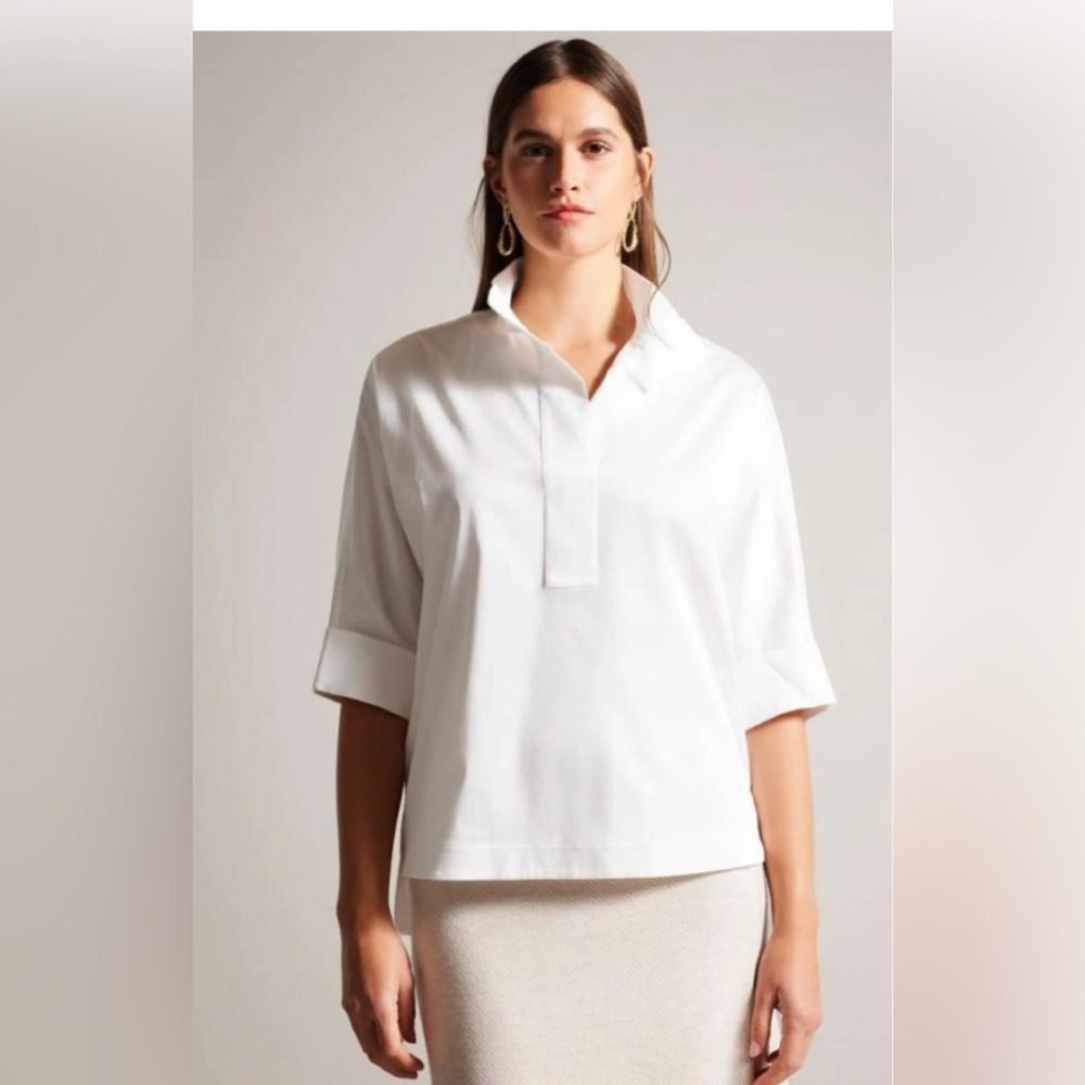 Ted Baker Crisp White Blouse